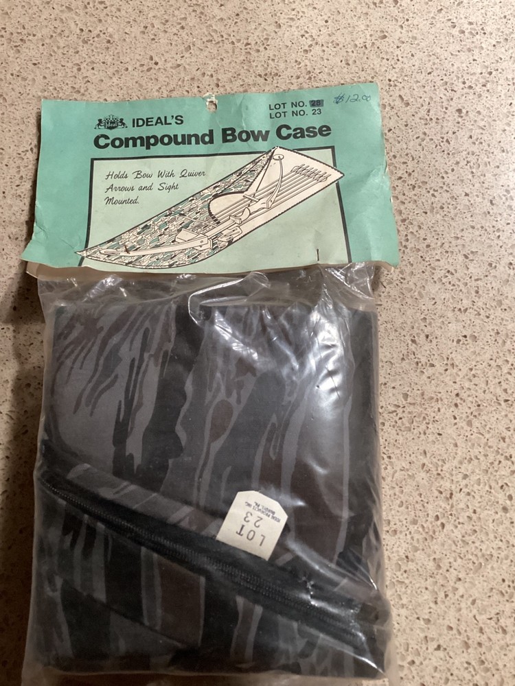 Vintage Lightweight Soft Compound Bow Case NOS —H19