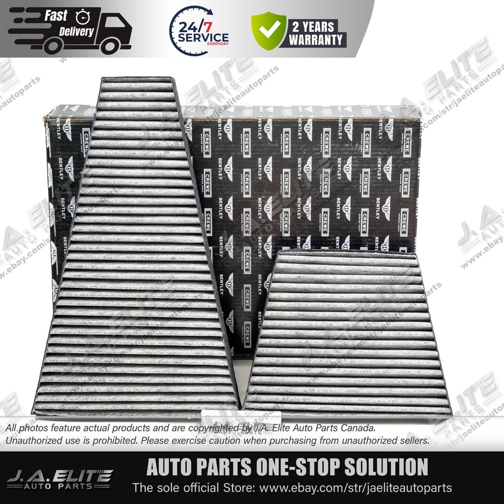 Pollen Filter Set (Only Filter) for Bentley Continental GT GTC