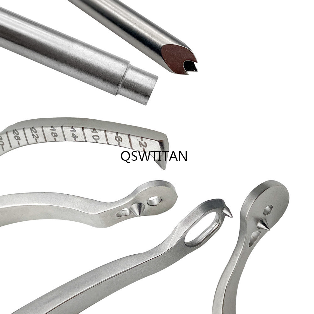 Adjustable C-type drill guide sight for knee Aimer guider Orthopedic Instruments