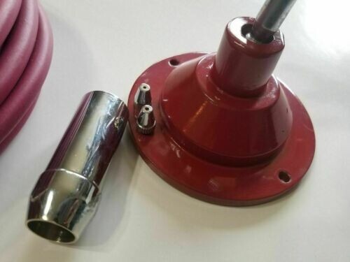 Glass Blowing Brass Torch Working Blast Burner Cast Iron Heavy Base