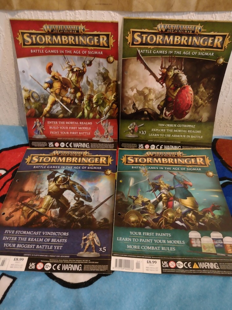 Stormbringer Issue #1-6 | Warhammer | Games Workshop | Magazine Only