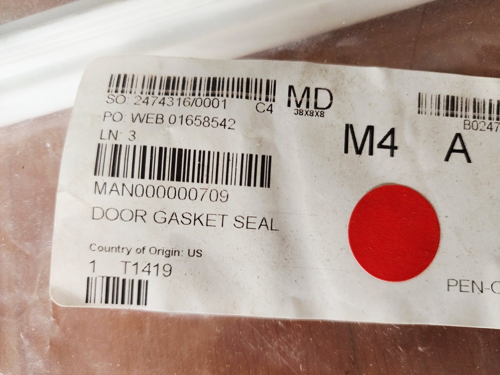 Manitowoc 000000709 Door Gasket