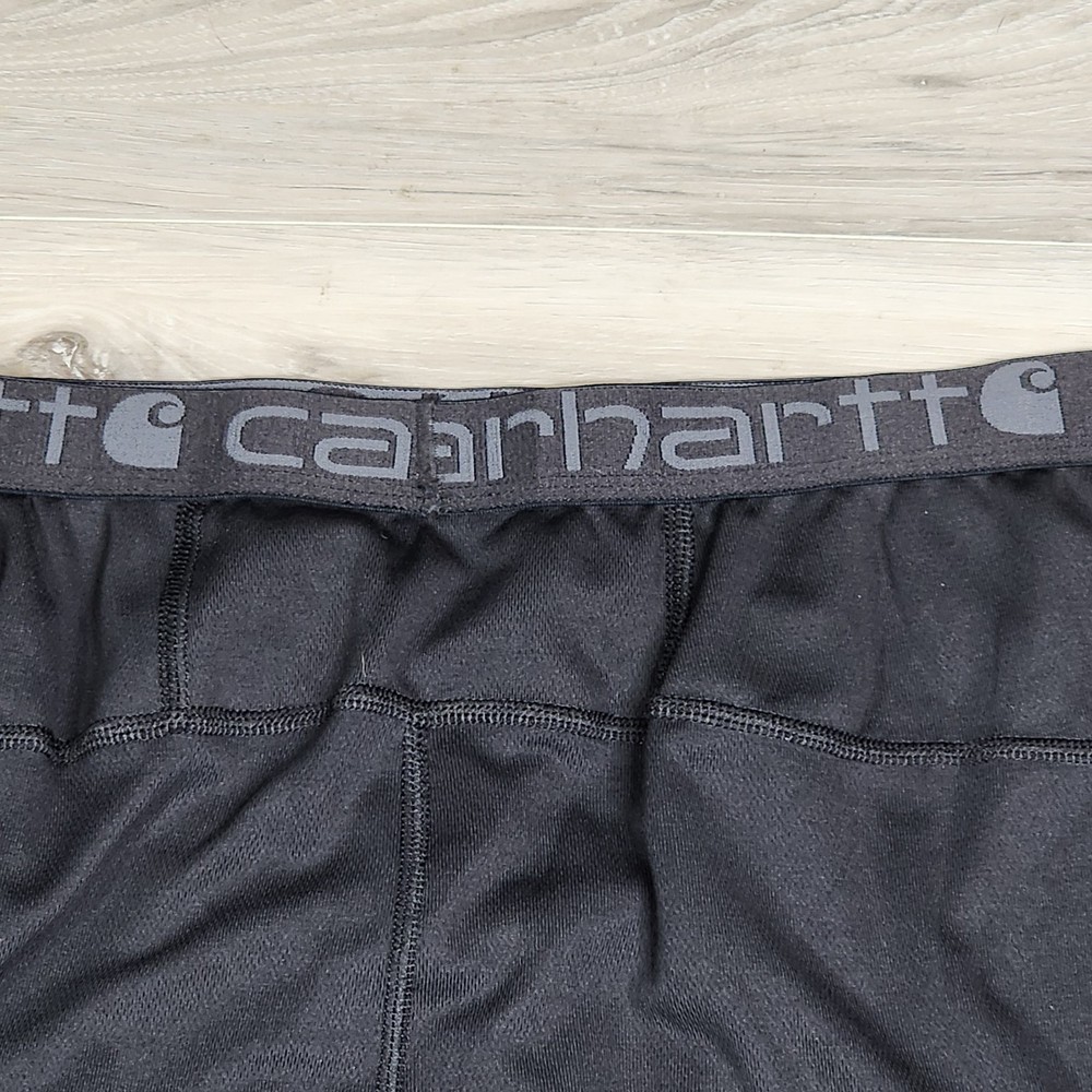 Carhartt Thermal Pants Men's 2XL Black Base Layer