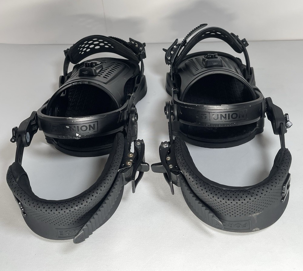 Union Force Snowboard Bindings Classic Black Size M With Discs