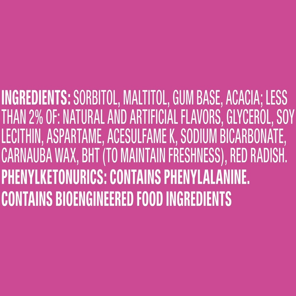Orbit Bubblemint Sugar Free Chewing Gum, Value Pack - 180 Ct Bag