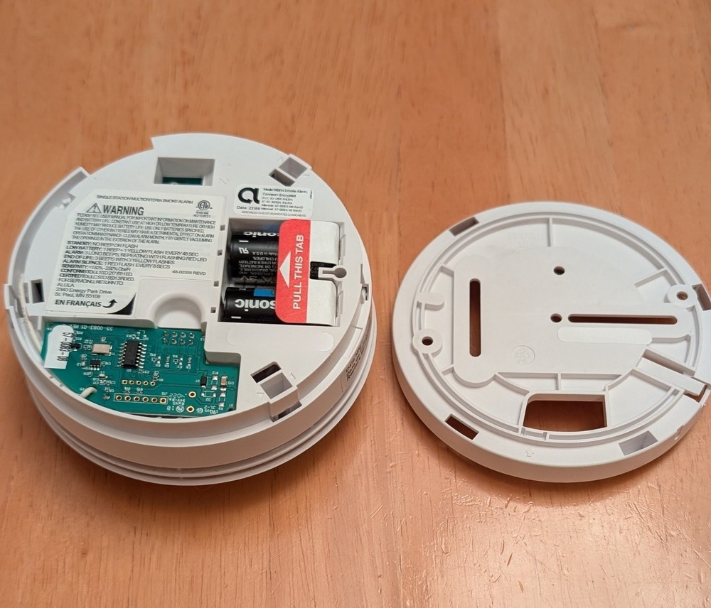 RE614 Alula Smoke Alarm Sensor Connect + Encrypted