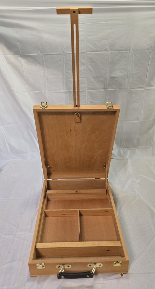 Master’s Touch Beechwood Box Table Easel with Storage Drawer w/ box-Item #656132