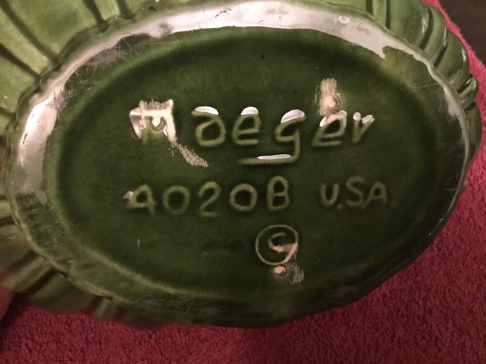 Haeger USA Green Planter #4020B