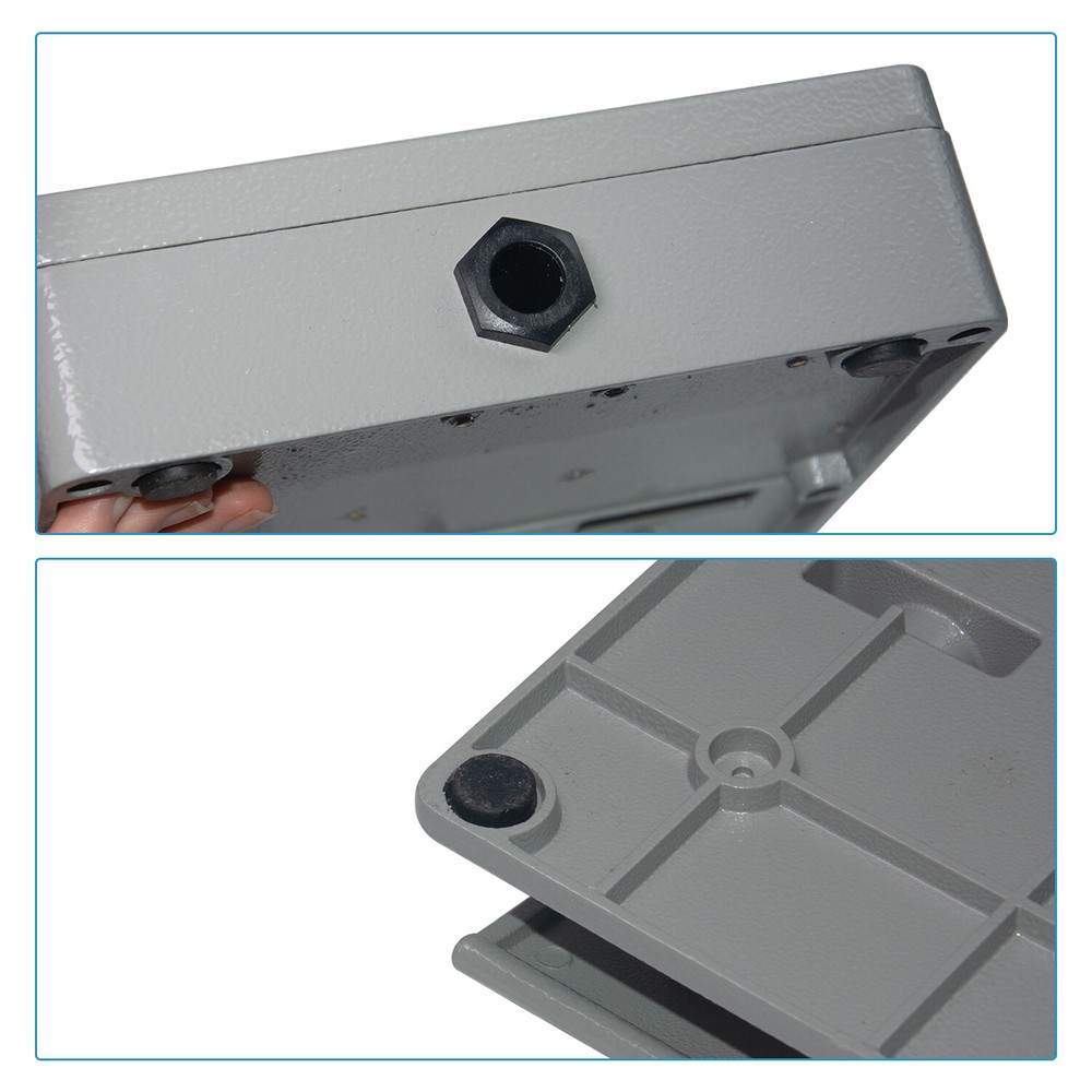 Duel Foot Pedal Double Extra Heavy Duty Foot Switch Metal Multi-function Nonslip