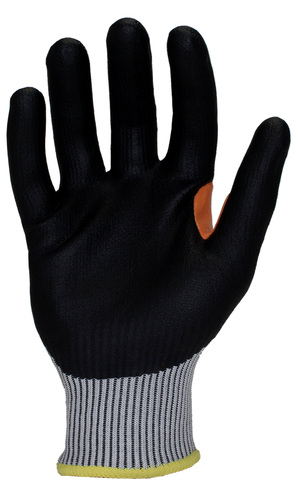 (12 PAIR) IronClad KKC4FN Command Knit Gloves A4 Cut Foam Nitrile - Select Size