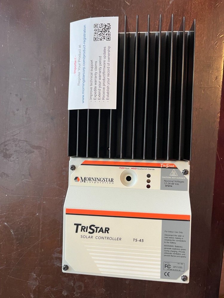 Morningstar, Charge Controller, Tristar, 45A, TS-45- Open Box