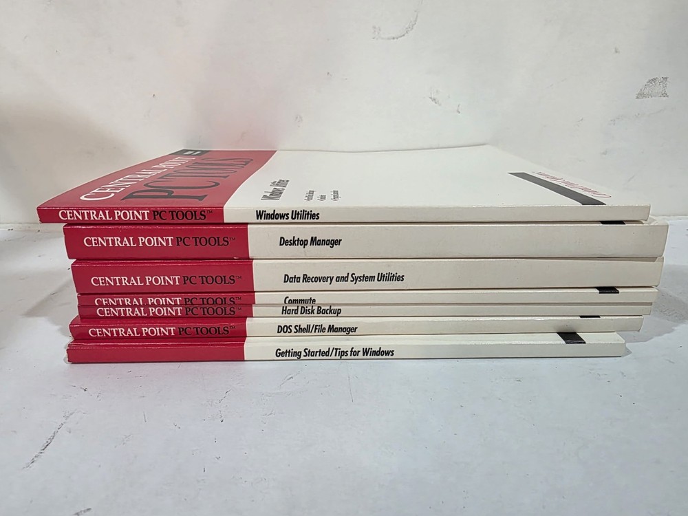 Vintage Central Point PC Tools Utility Software V7.1 Full Kit