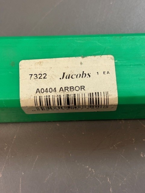Jacobs 7322 Morse Taper Arbor A0404