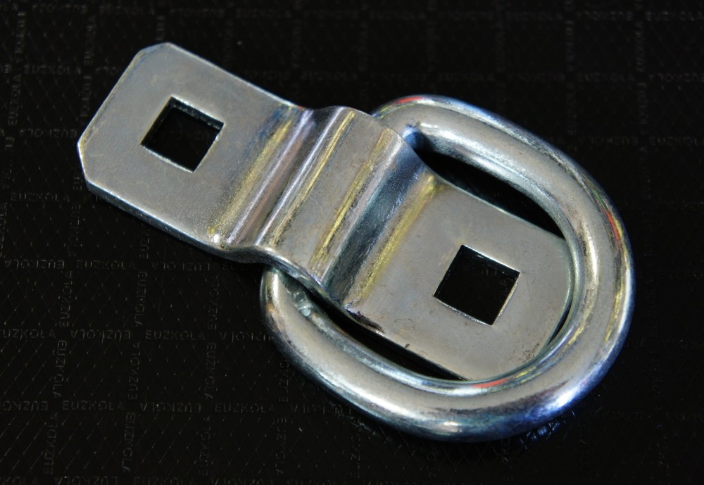 12 D Rings 3/8" Bolt On Toy Hauler QUAD ATV Tie Down Flatbed Trailer Strap Ring