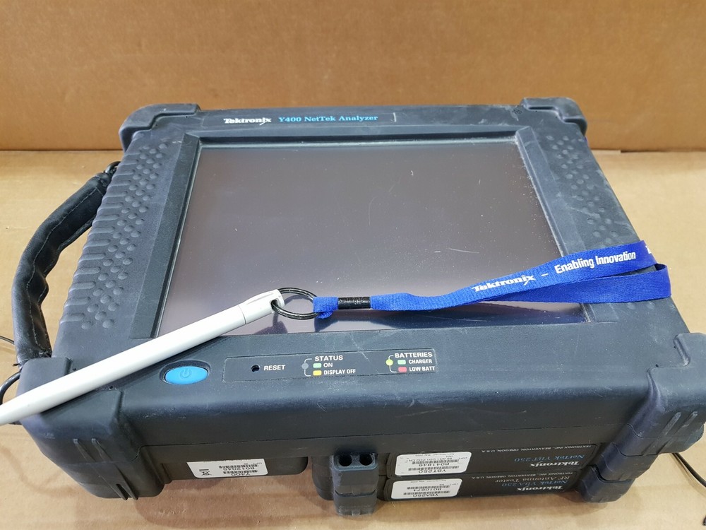Tektronix Y400 NetTek Analyzer & Interference Analyzer w YBT250 YBA250