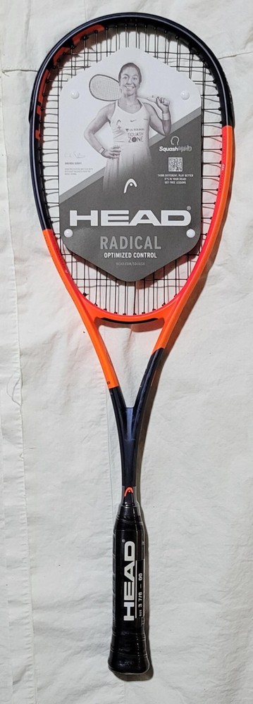 NEW HEAD  Radical 135 Squash Racquet