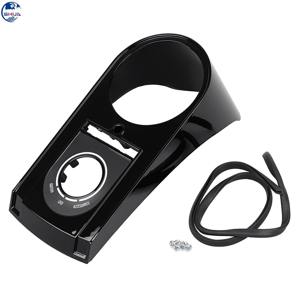 ABS Plastic Speedometer Speedo Dash Panel Cover Housing For Harley Night Train