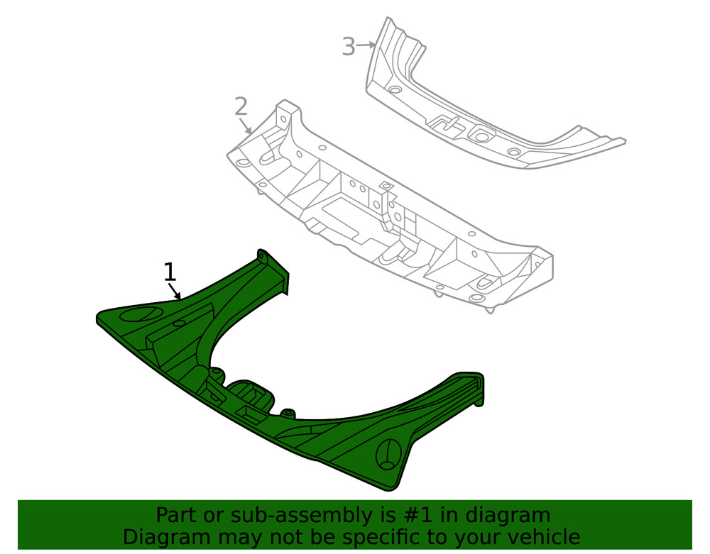 Genuine Audi Support 9J1-807-617-A