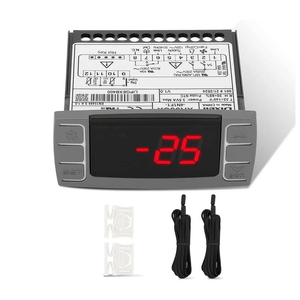 XR06CX-4N1F1 Temperature Controllers, Programmable Digital Thermostat with9682