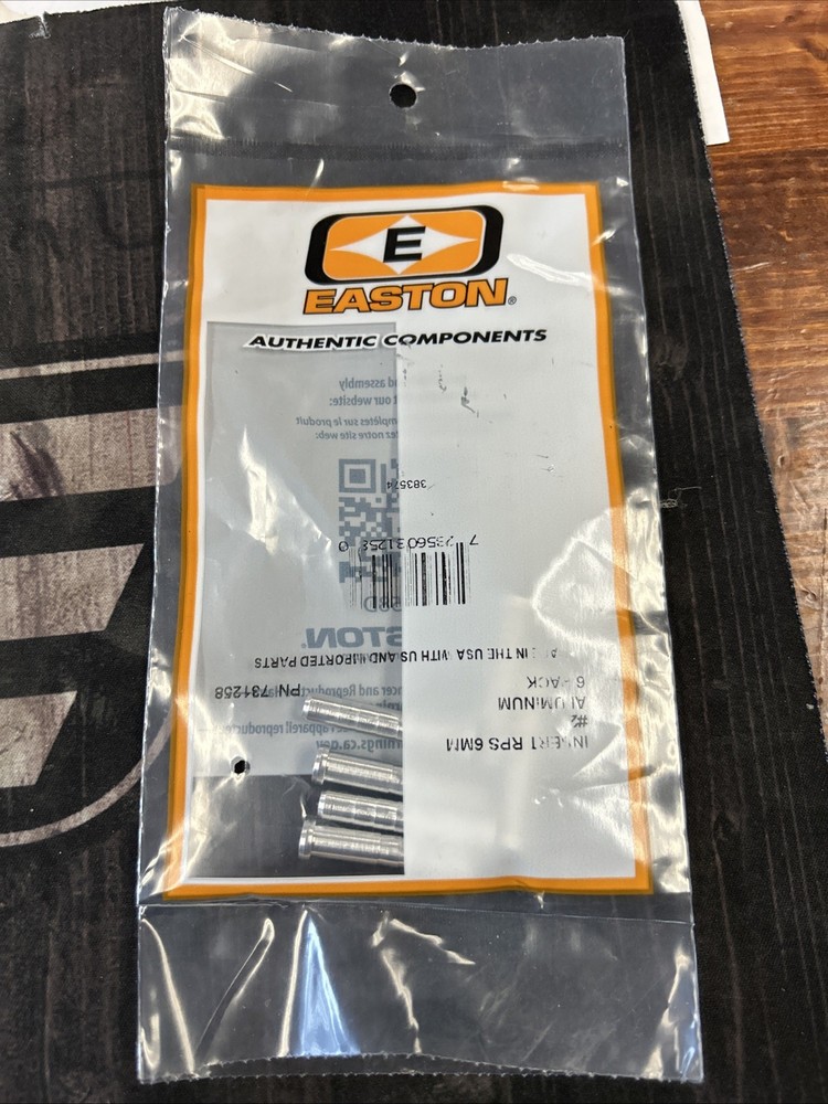 Easton Insert RPS 6 mm Aluminum 6 Pack