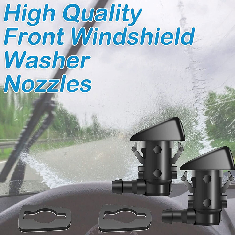 Front Windshield Washer Squirter Nozzle Wiper Spray Jet For Honda Pilot 2009-15