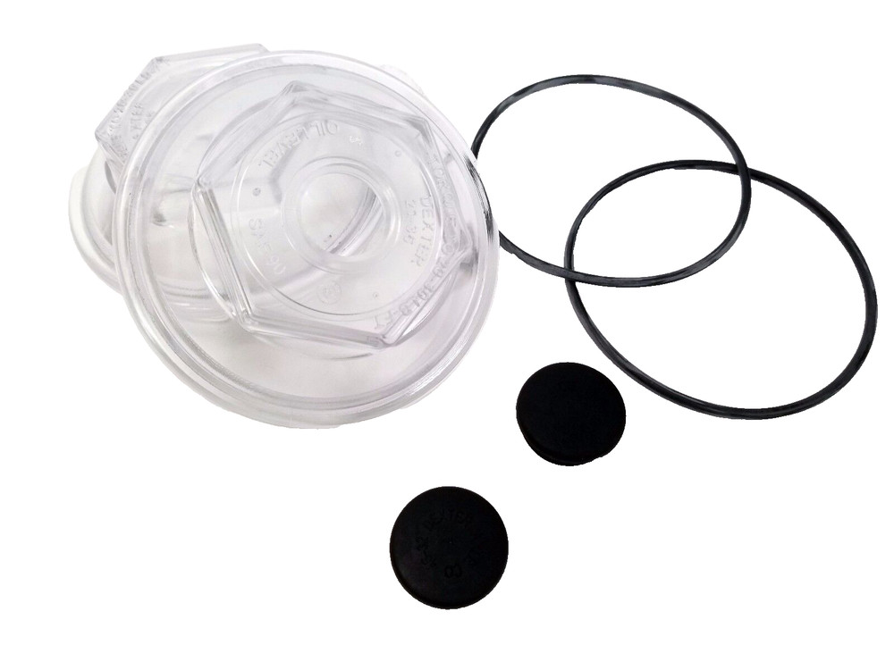 (2) Oil Cap Dexter 10K-HD 12K& 15K 4.0" threads Trailer Axle Plastic Cover 21-36