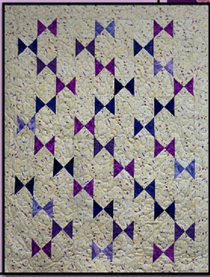 Purple Haze Quilt Pattern Card