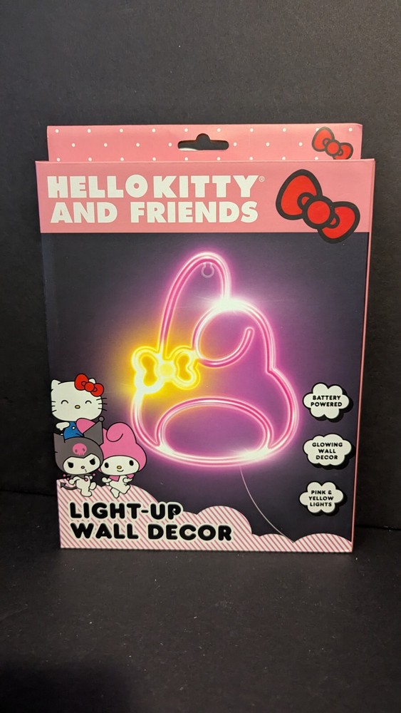 My Melody LED Neon Wall Light Battery Operated