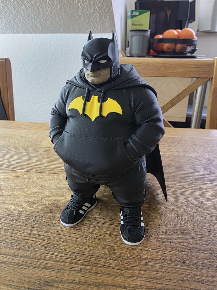 BIG MAN - BIG BATMAN - Overweight Batman Action Figure