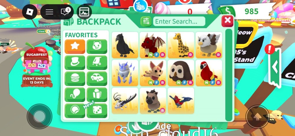 Roblox Adopt Me! No pot crow