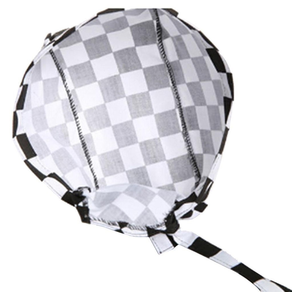 Unisex Chef Skull Cap - Tie Back Hat - Pirate Headwrap
