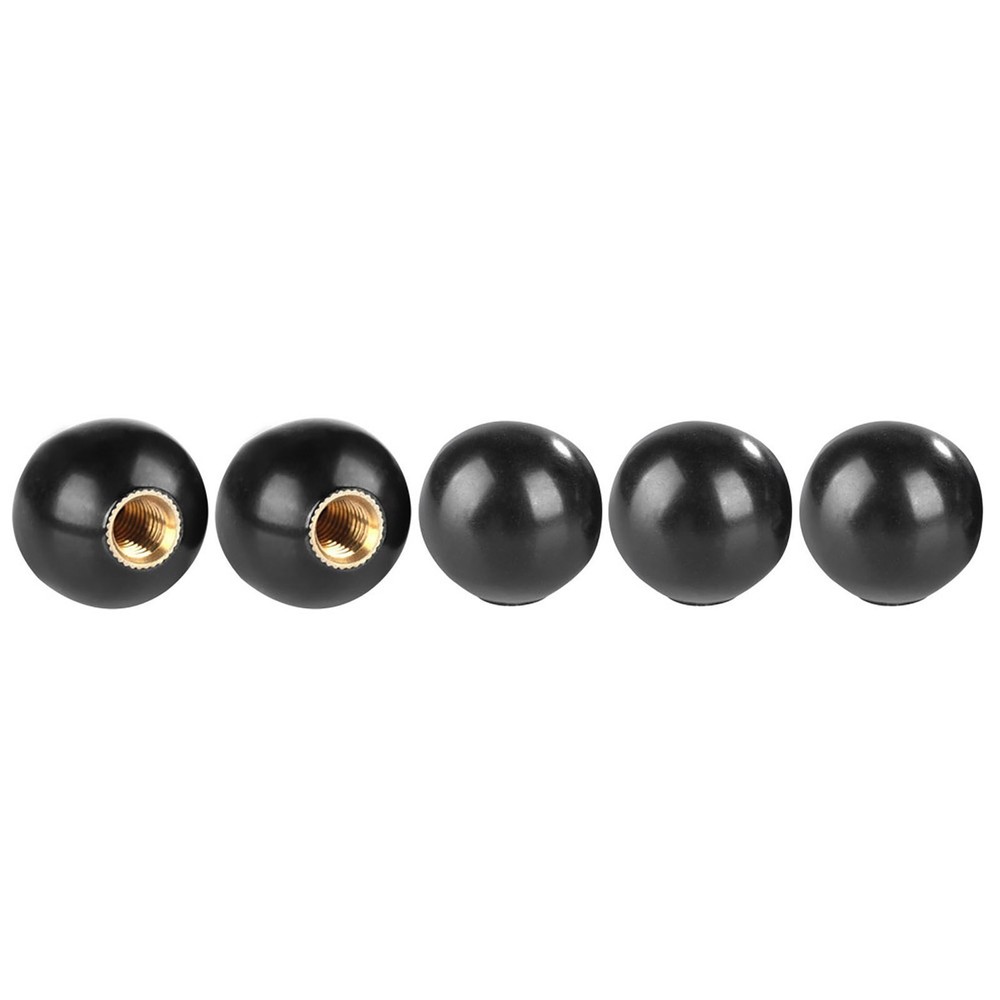 5pcs BM6*20 Round Ball Gear Lever Shift Knob Machine Tool Replace