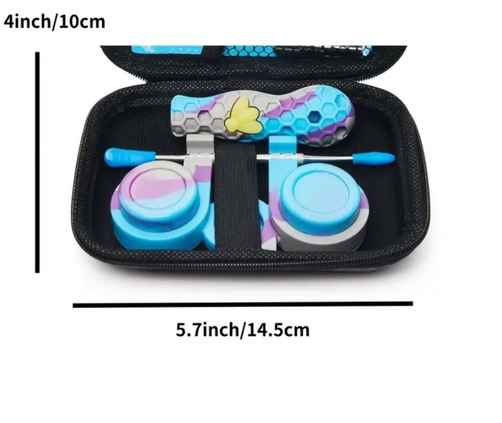 Deep Blue Sea Set, Set Includes Mat, Tools, Silicone Jar 10ml, Perfect Gift Kit