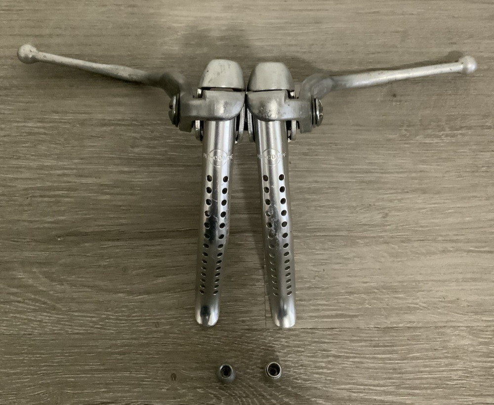 DIA-COMPE DRILLIUM DUAL BRAKE LEVERS NON-AERO CABLE STOPS