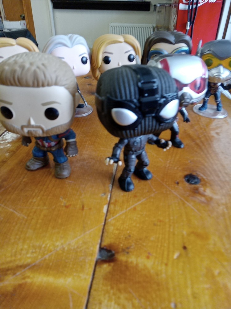 Funko Marvel Mixed Lot 9 Figures