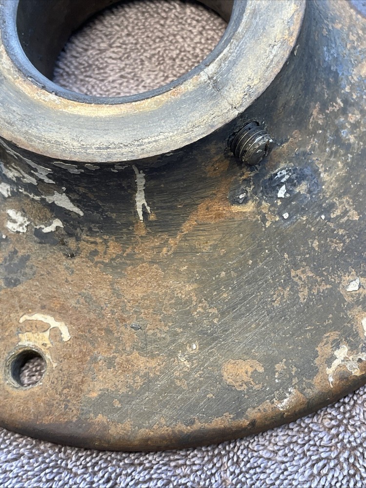 Burke 22 Drill Press Round Base Used.