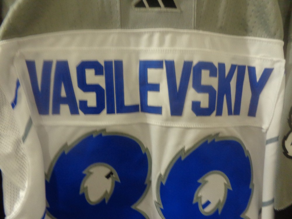 Tampa Bay Lightning #88 Andrei Vasilevskiy.