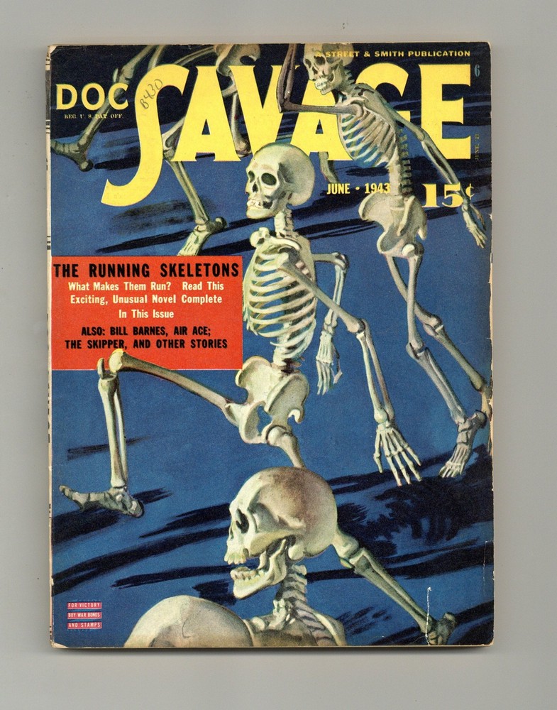 Doc Savage Pulp Vol. 21 #4 FN 1943