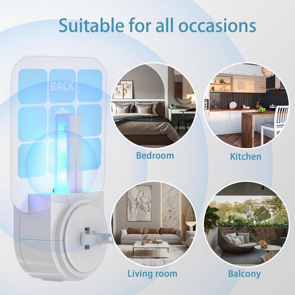 40 Pack Fly Trap Refill Compatilble with Safer Home White