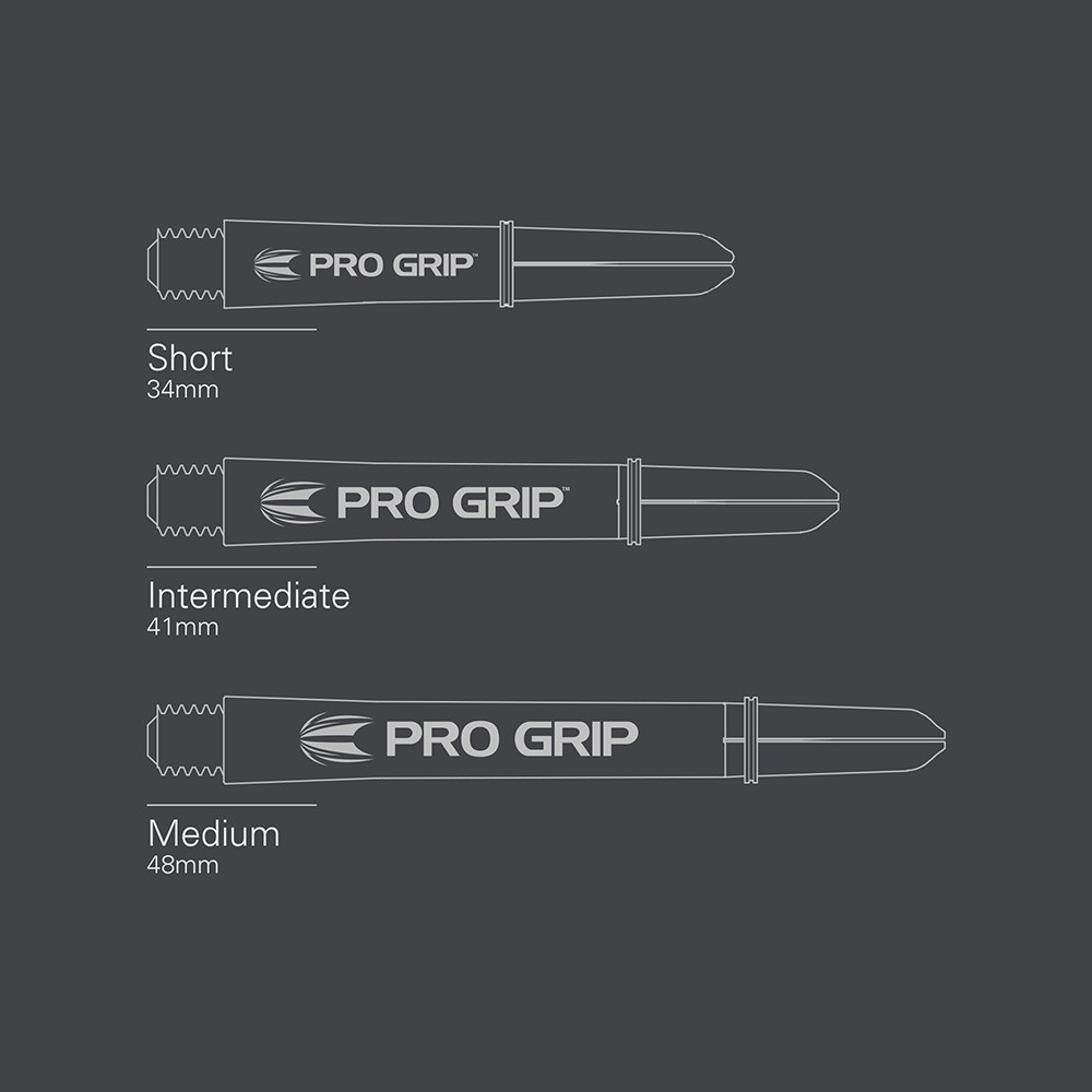Target Pro Grip Vision Short Dart Shafts