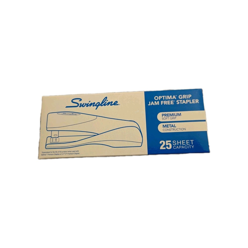 Swingline Optima Grip Full Strip Stapler STAPLER,ERGO-GRP,BK