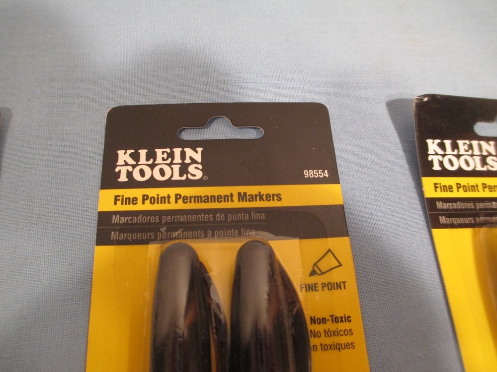 KLEIN TOOLS FINE POINT PERMANENT MARKERS (4-Pack)