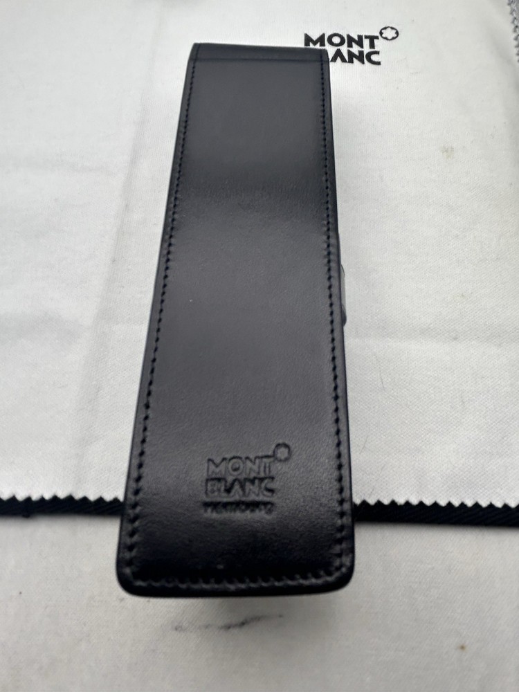 Montblanc Leather Case, for 2 Pens-Excellent