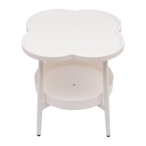 Four-leaf Clover Shape End Table Coffee&Tea Table Sofa Side Snack Table?????