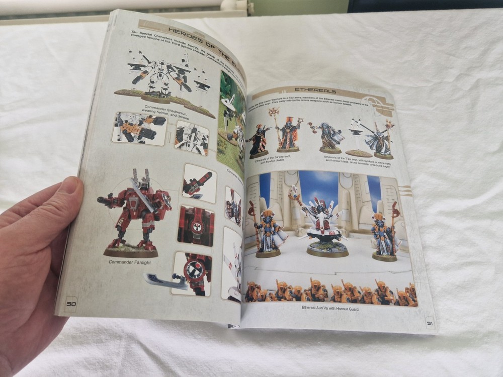 Warhammer 40k Tau Empire Codex Games Workshop 2005 OOP Collectable VGC