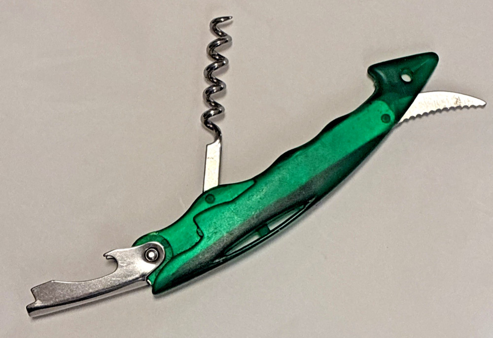 Cabot Cheese Corkscrew Wine Opener Bartenders Tool Advertising