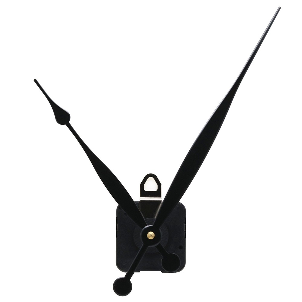 Versatile Quartz Clock Movement Kit - 10.2â€ Spade Hands for DIY Projects