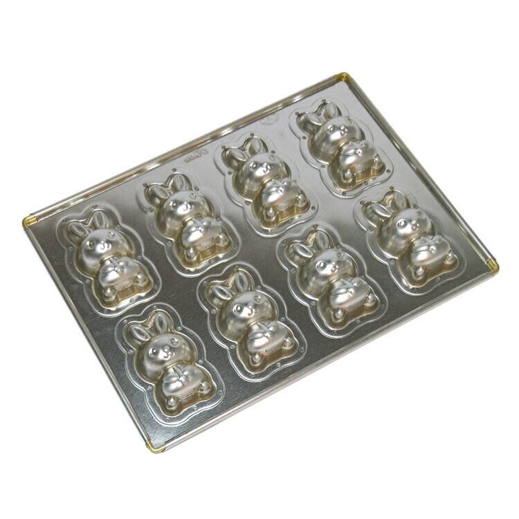 Handwork Tool Cake Mold Rabbit made in JAPAN Silver Matsunaga