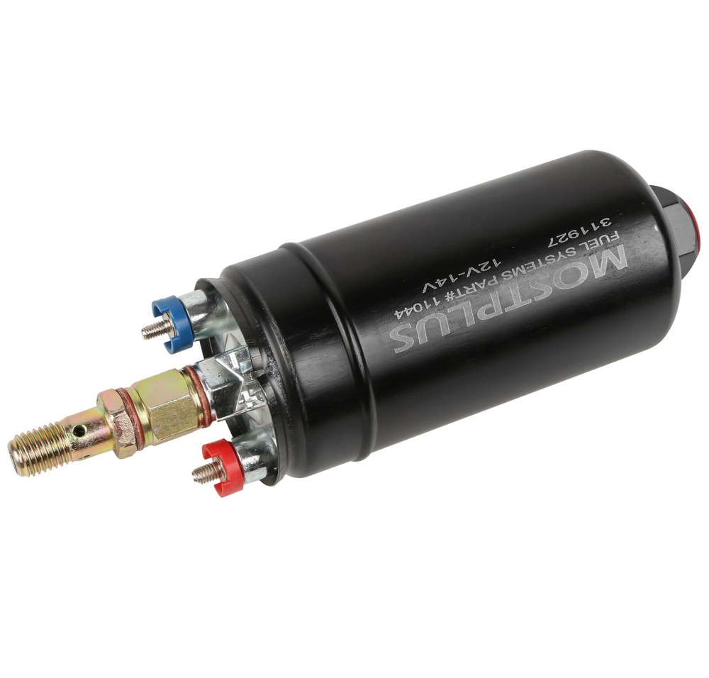 MOSTPLUS 300LPH Universal External Inline Fuel Pump Replaces 0580254044 044