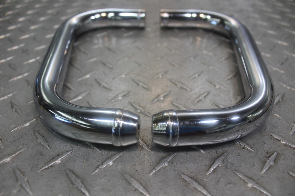 1983-1984 YAMAHA XS400 MAXIM MINI ENGINE GUARDS (MISSING HARDWARE)